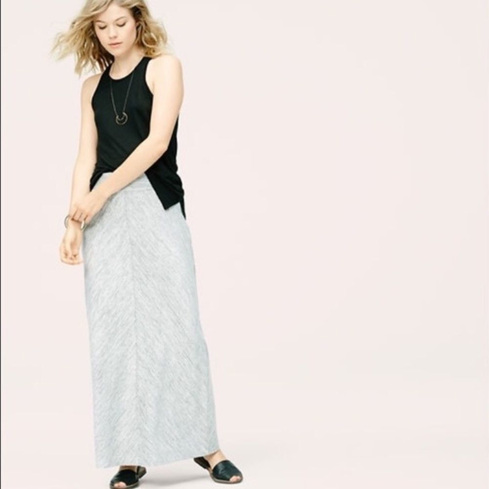 Ann Taylor Lou and Grey Spacedye Maxi Skirt XS